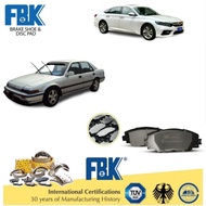 FBK Disc Brake Pad Front  FD5022MS - Honda Accord CA1 CA2 CA3 Inspire CA1 CA2 CA3 Integra DA5 DA7