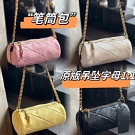 Real Shot❤ Pen Holder Bucket Bag Female Bag Chain Bag New Style Fashion Bag b05