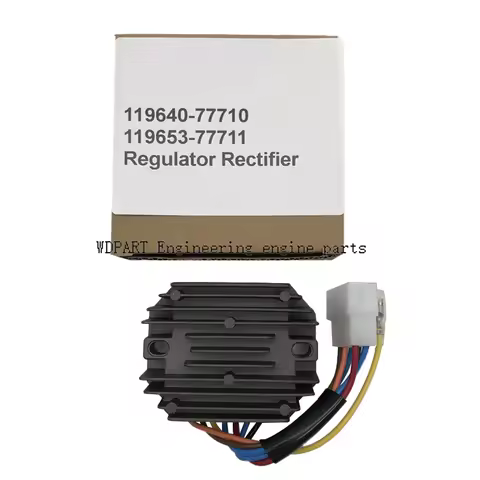 12V Regulator 119653-77711 119653-77710 11965377710 For Yanmar Komatsu 3D75 3D72 3D78 2D68E 2D70E 3T