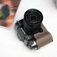 適用機型FUJIFILM X-T50 手掌紋皮革相機底座皮套