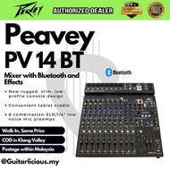 Peavey PV14 BT Mixer with Bluetooth and Effects