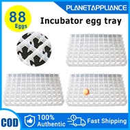 1/2/5Pcs Incubator egg tray Plastic egg tray 88 capacity