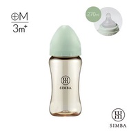 小獅王辛巴 - 蘊蜜鉑金PPSU(寬口)防脹氣奶瓶270ml(綠沐)