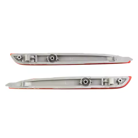 Car Rear Bumper Reflector Lighting Parts For Mazda Left + Right 2009~2013 Set 2pcs 3 BL ABS Plastic 