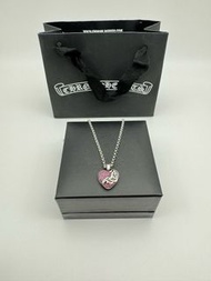 Chrome Hearts outlet心形銀鏈頸鏈