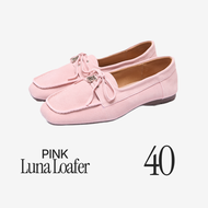 chuuchop(C8408) Luna Loafer รองเท้าโลฟเฟอร์หนังกลับ