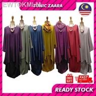 【NEW stock】✇💥 PLUS SIZE - Baju Kurung Design Tunic Zaara : M/L/XL/2XL/3XL/4XL/5XL