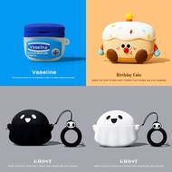 Cute Cartoon Silicone Soft Case for Panasonic Technics AZ100, Bluetooth Earbuds Protective Cover