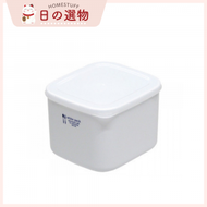 NAKAYA - 【日本製】白色食物保鮮密實盒 1L