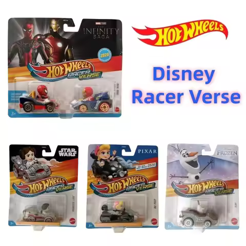 Hot Wheels Disney Racer Verse 1:64 Scale Die-Cast Car - Cartoon Series Mini Racing Car Exquisite Col