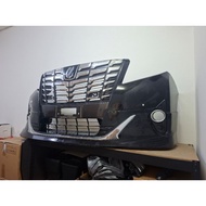 Toyota Alphard AGH30 ANH30 Used Original Japan Bumper + Grill + skirt depan