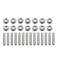 SIUKE BBC Valve Cover Studs Bolts Stainless KIT Replacement for Chevy 396 402 427 454 502 GM Big Blo