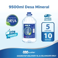 9500ml (9.5L) Desa Mineral Water 5 Cartons 10 Bottles Doorstep Fast Delivery