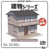 Diorama Papercraft House -Two Story House 2-