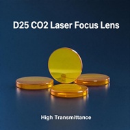 Clarvis D25mm CVD ZnSe CO2 Laser Focus Lens 10.6um FL 38.1–127mm for Engraving Cutting Machine