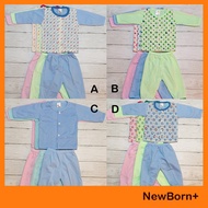 6pcs Newborn Baby clothes Eyelet Set Infant Baby 0-3m- JK Kids Mykids Anakku Fiffy Pureen Jaring OEM