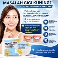 Dr Smile Whitening Tooth Powder | Big White Teeth | Serbuk Gigi Probiotik Untuk Gigi Lebih Bersih & 