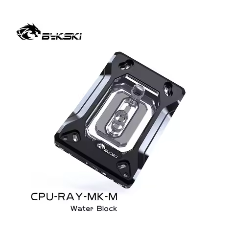 Bykski CPU Water Block Use for AMD RYZEN3000 AM3 AM4 AM5 1950X TR4 X399 X570 Motherboard / 5V 3PIN R
