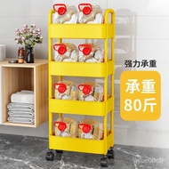 🚓Barber Shop Trolley Trolley Rack Kitchen Floor Multi-Layer Snack Bathroom Bathroom Kitchen Storage Rack