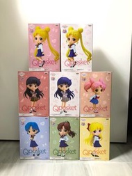 美少女戰士 校服版 愛野美奈子 月野兔 木野真琴 火野麗 天王星 天王遙 海王星 海王滿 土星 土萌瑩 Sailor Moon Sailor Mars Sailor Jupiter Sailor Ur