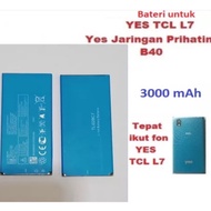 Yes TCL L7 Battery Yes TCL L7 5102K Battery TLi028c7 TLi028c1 3000mAh Fon B40 Yes Jaringan Prihatin 