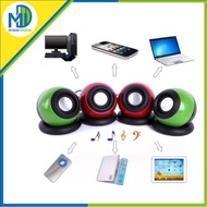 ☑☑M-MAX AS-006 Multimedia Computer Portable Speaker★1-2 days delivery