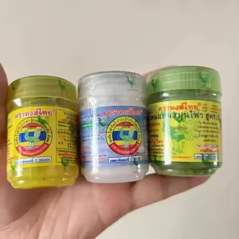 Thai Herbal Inhalant Inhaler Thai Traditional Nose flow carsick refreshing Refreshing Essences 5pcs/