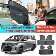 Car Window Sunshade for Toyota Alphard AH40 Vellfire 2024 2025 2026  Car Sunshade Front Windshield C