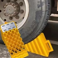 Plastic Non-Slip Portable Car Tire Parking Wedge Block Car Slipping Stopper Truck Retainer Wheel Car Anti-Slide Block/Car Vehicle Parking Wheel Stoppers Tire Chocks Blocks