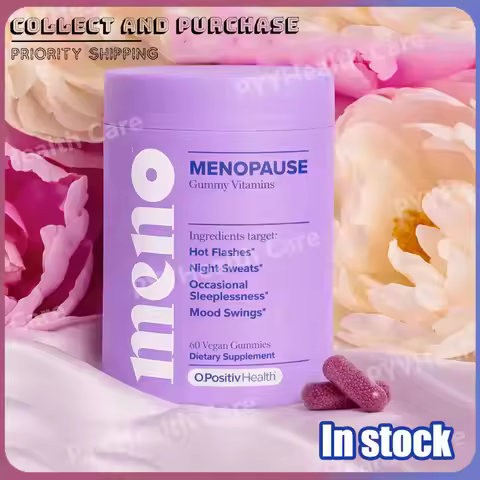 Women Vitamin Supplement with Vitamin D3 B6 Menopause Use Helps Relieve Night Sweats Mood Swings Hea