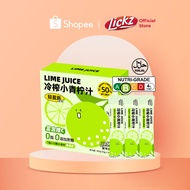[SHOPEE EXCLUSIVE] LICKZ Cold-Pressed Lime Juice Sachets 30 sachets – Daily Detox Cleanse + Free Ext