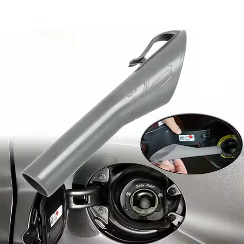 Emergency Diesel Filler Filling Funnel Tube Adaptor Car Accessory Plastic Fit For Ford Capless Fuel 