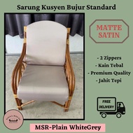 Sarung Kusyen BUJUR Bulat PREMIUM 12pcs Standard JAHIT TEPI Round Contour Cushion Sofa Cover古申沙发套(标准圆) 2 zip