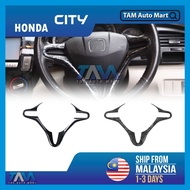 Honda City GM2 GM3 TMO 2008-2013 Interior Decoration Steering Lining Stylish Trim TAM Auto Car Acces