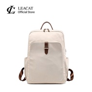 Leacat Simple shockproof drop-proof waterproof laptop backpack for women（14”-16“）