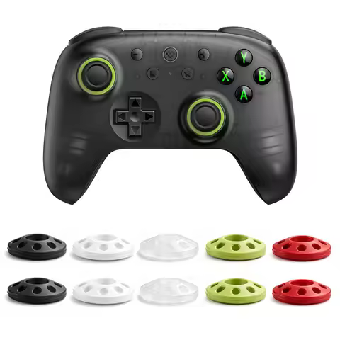 2pcs Precision Rings Cover For 8BitDo Ultimate 2C Wireless Controller Silicone Thumbstick Rings for 