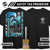 Kaos MLBB GRANGER COLLECTOR Agent Z Lengan Pendek Hitam Combed 24S Mobile Legeds ML