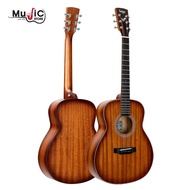 กีต้าร์โปร่ง SAGA GS700S ( Solid Top ) ขนาด 36 นิ้ว ไม้หน้าแท้ แถมฟรี กระเป๋าหนา ปิ๊ก ประแจปรับคอ ตา