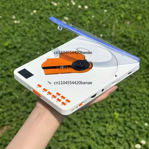 Retro Portable CD Player Walkman English Listening Learning Machine Repeater