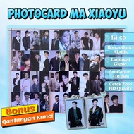 Ma Xiaoyu Photocard, 50 Pieces, Bonus Chinese Actor Keychain Idol Fansbuatan