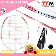 Original  Nanoflare 70 (Coral Pink) NF70 NF-70 original Badminton Rackets with string 4U G5