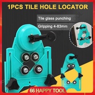 66 Happy Tool Ready Stock 4mm-83mm Adjustable Tile Hole Locator Drill Bit Ceramic/Glass/Marble Hole 