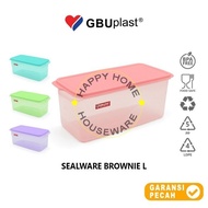 GBUplast BROWNIE Sealware Square 4L | 4000ML SW-400 Airtight Jar