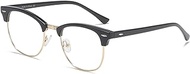 Kimorn Blue Light Blocking Glasses Semi Rimless Eyewear For Women Men Blue Ray Filter Lens KS052