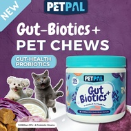 [NEW] Petpal® Gut-Biotics+ Chews for Cats & Dogs | Gut Health, Digestion, Immunity & Stool Balance