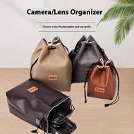 Camera bag, portable storage pouch for Canon, Nikon, Sony, Fujifilm lenses and cameras831