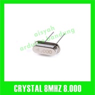Crystal 8,000MHZ 8MHZ 8 MHZ 8M HZ Clock Xtal Crystal Oscillator xtall