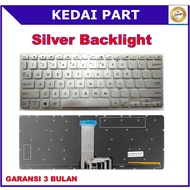 Asus X409 X416 X416J X416JA A416J A416E Silver Backlight Keyboard
