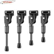 SPIRAKOGEO Kids Bike Kickstand Mountain Bike Bicycle Parts Side Kickstand Foot Black Folding
