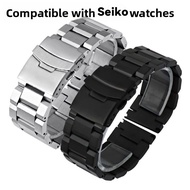 18/20/22/24mm Stainless Steel Band Unisex Watch Bracelet For sei-ko S4735/FS4812 Series Wristbands